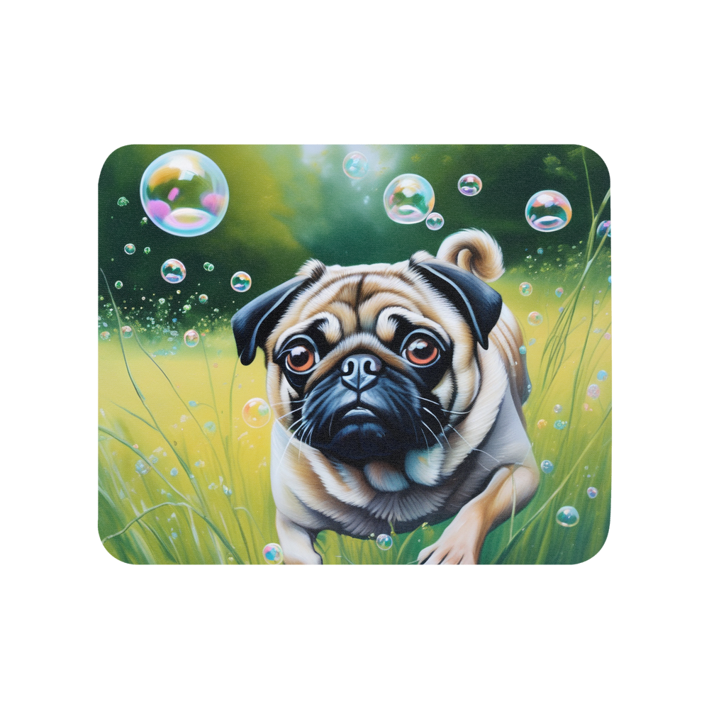 PugMug Custom Pug Mouse Pad