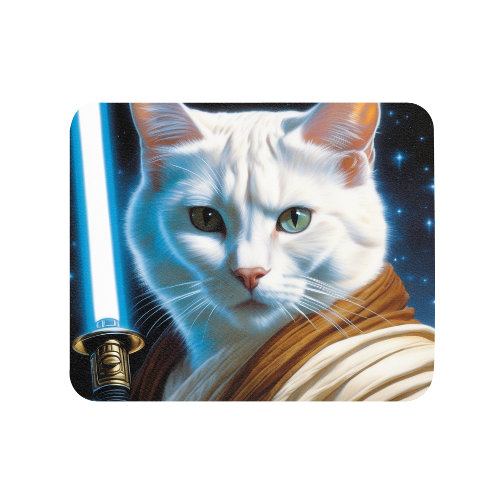 PugMug Custom White Exotic Cat Mouse Pad