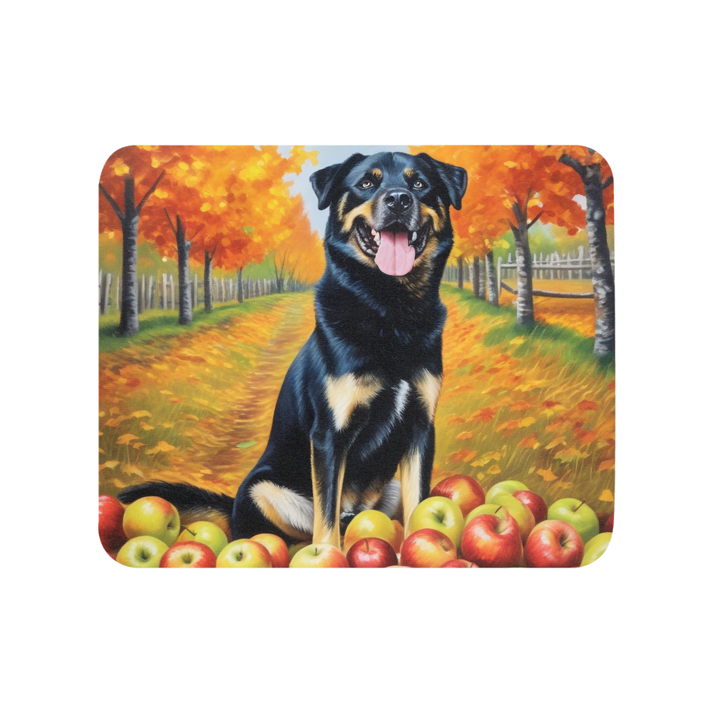 PugMug Custom Blue Mouse Pad