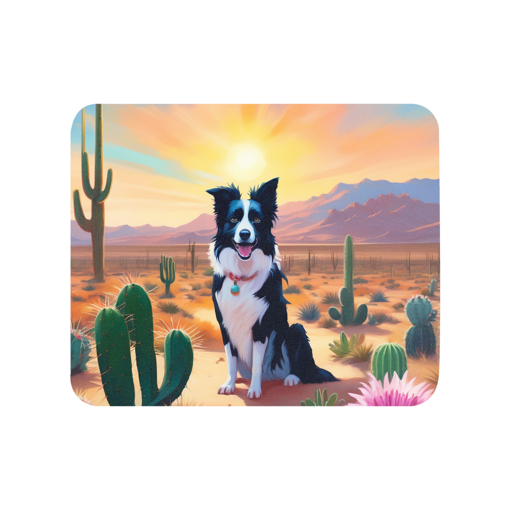 PugMug Custom Border Collie Mouse Pad