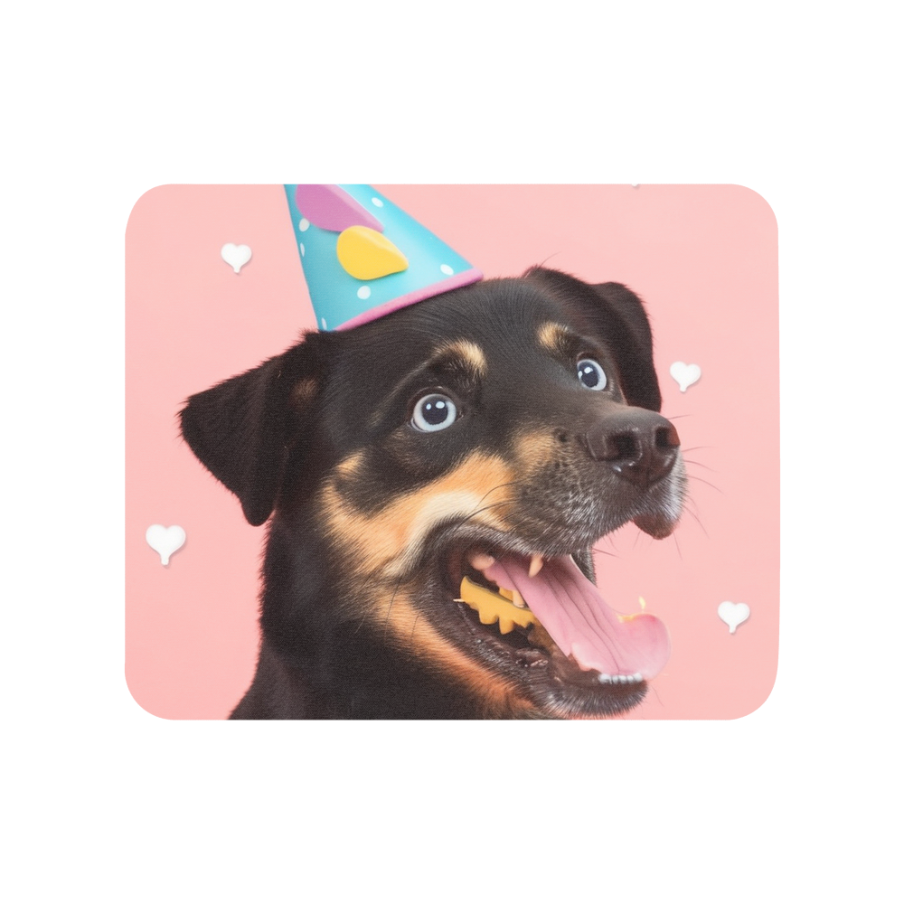 PugMug Custom Blue Mouse Pad