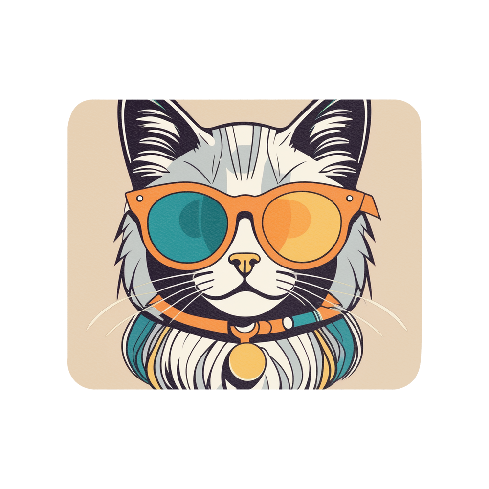 PugMug Custom Tabby Ragdoll Cat Mouse Pad