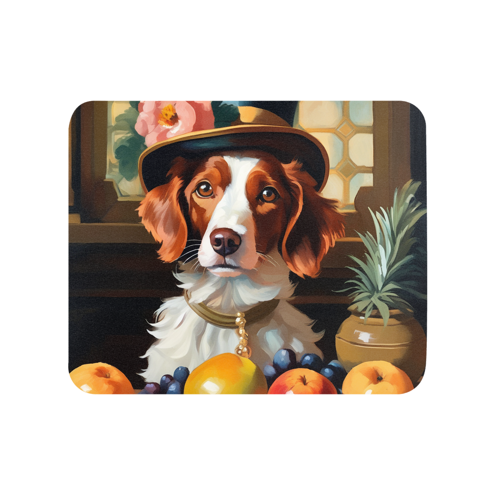 PugMug Custom Brittany Dog Mouse Pad