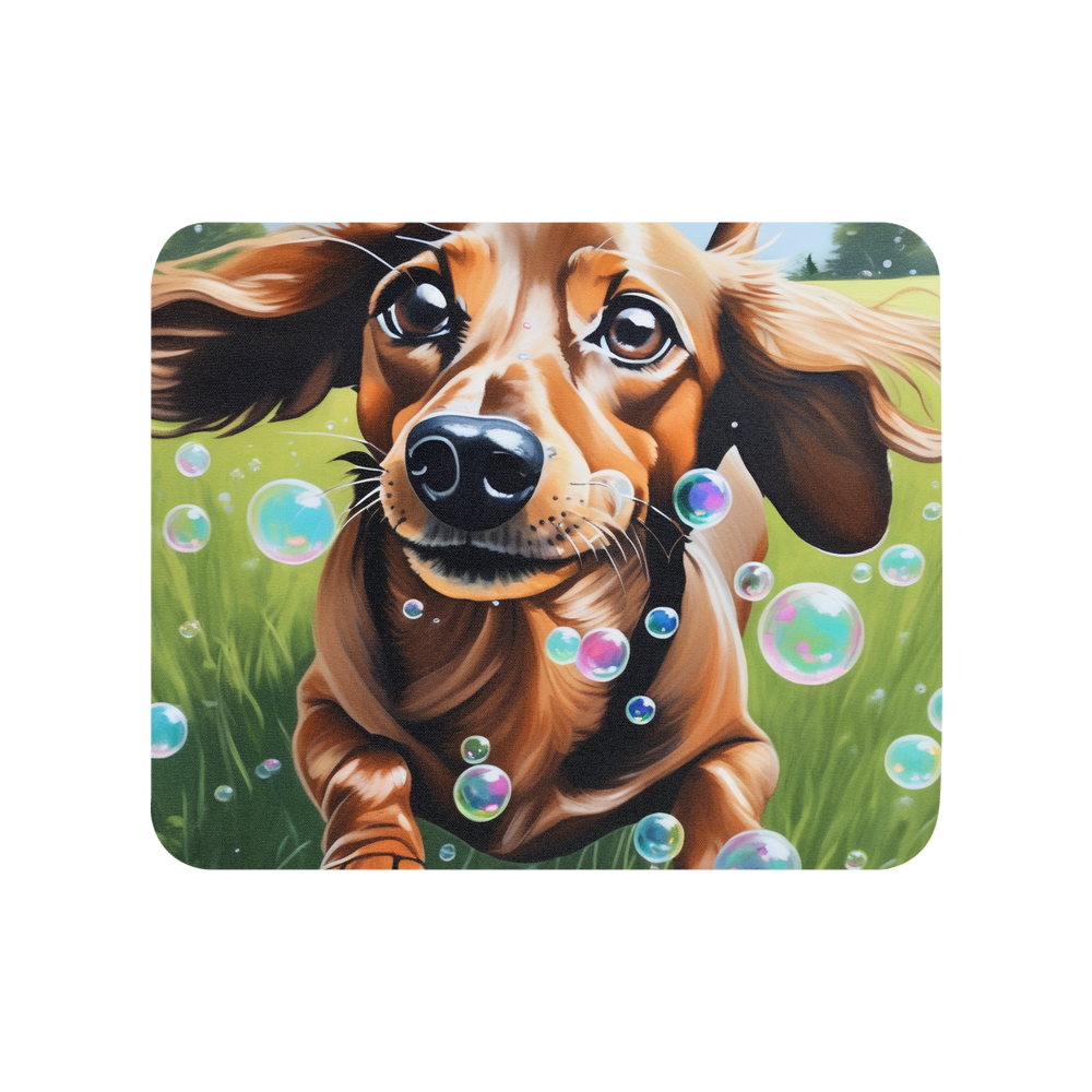 PugMug Custom Tan Dachshund Mouse Pad