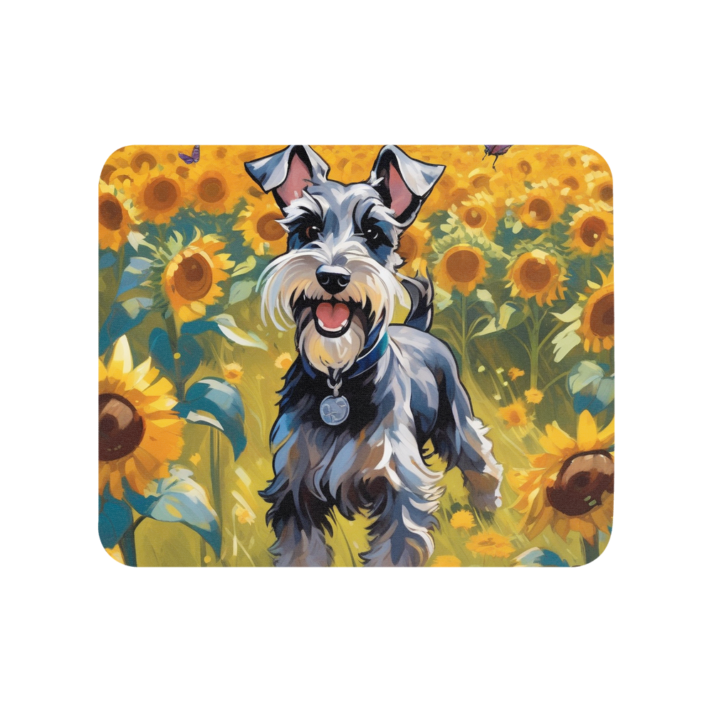 PugMug Custom Miniature Schnauzer Mouse Pad
