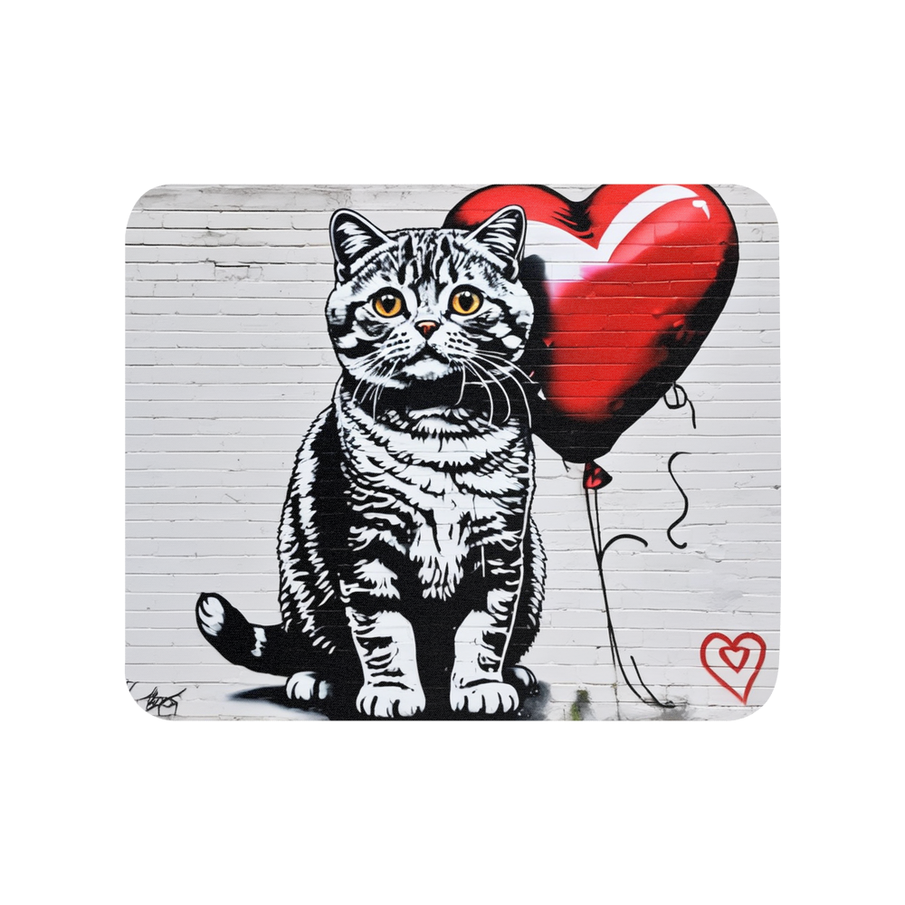 PugMug Custom Tabby Scottish Fold Cat Mouse Pad