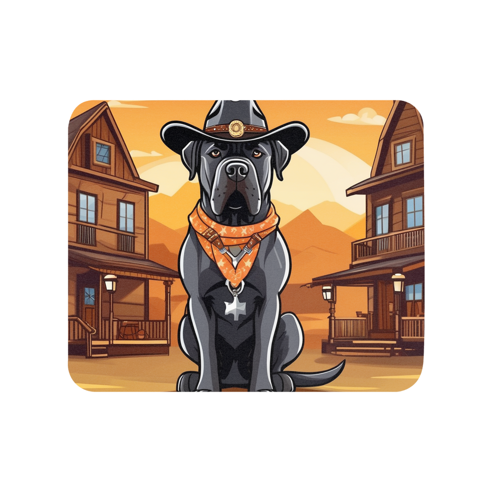 PugMug Custom Cane Corso Mouse Pad