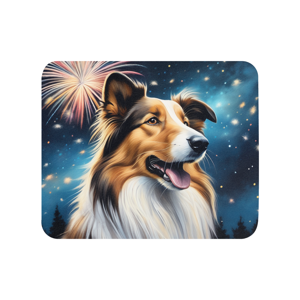 PugMug Custom Collie Mouse Pad