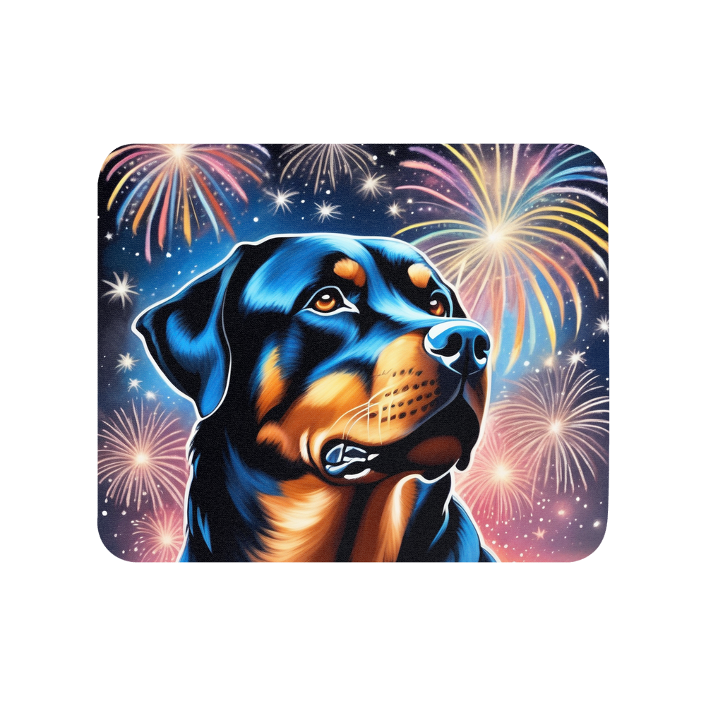 PugMug Custom Rottweiler Mouse Pad