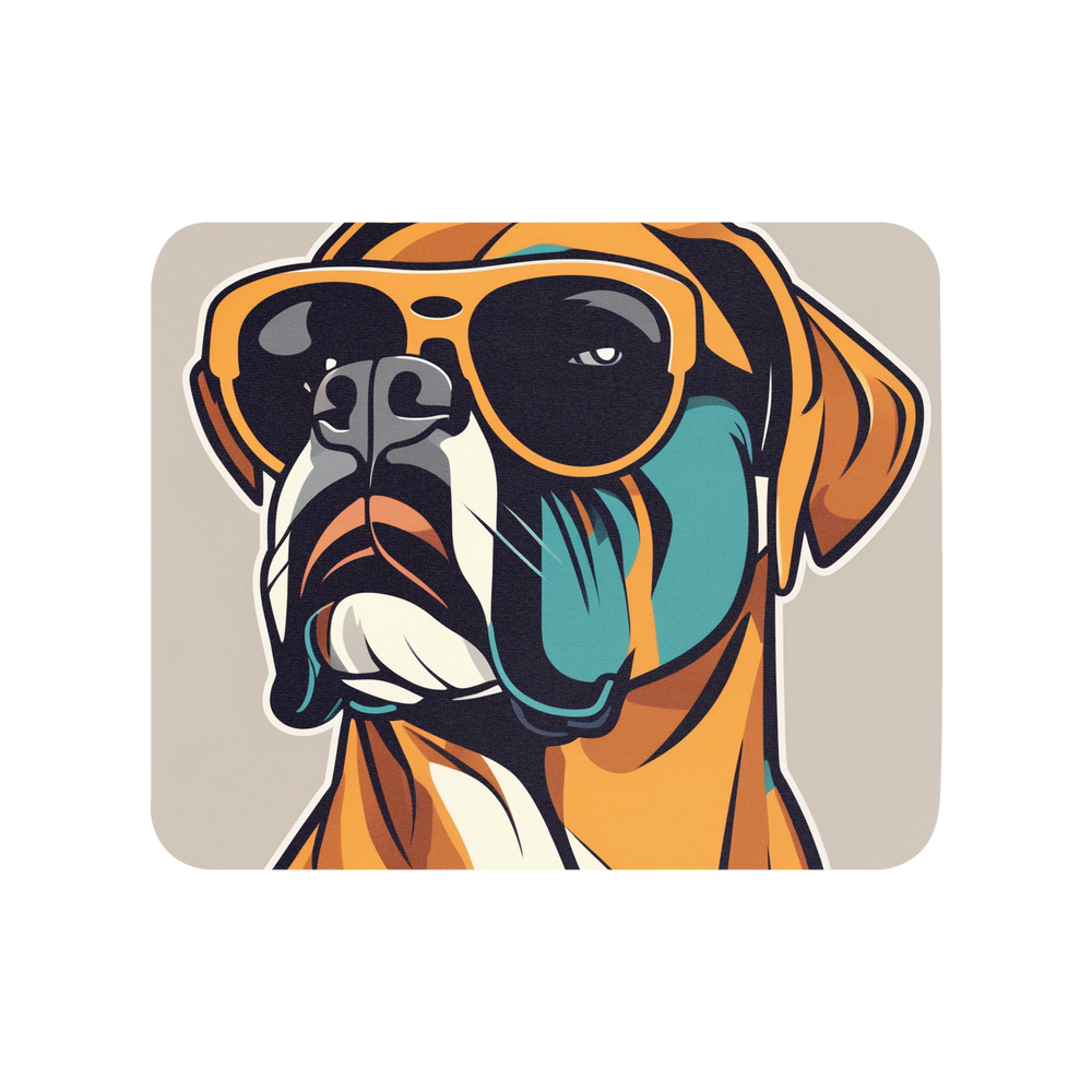 PugMug Custom Boxer Dog Mouse Pad