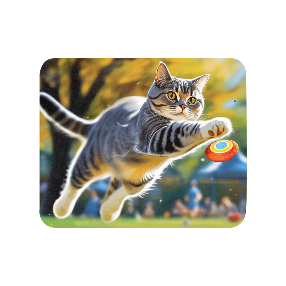 PugMug Custom Tabby British Shorthair Cat Mouse Pad