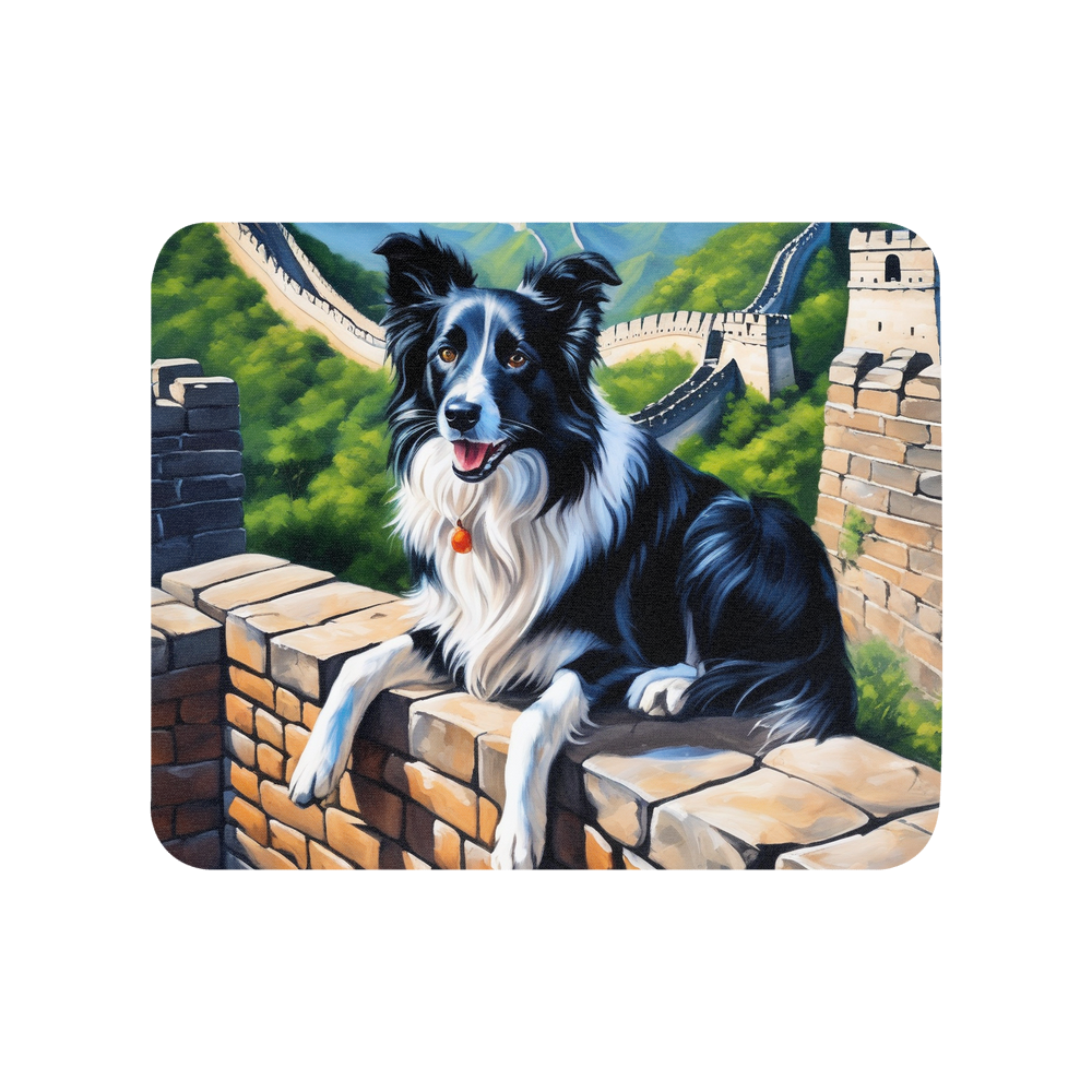 PugMug Custom Border Collie Mouse Pad