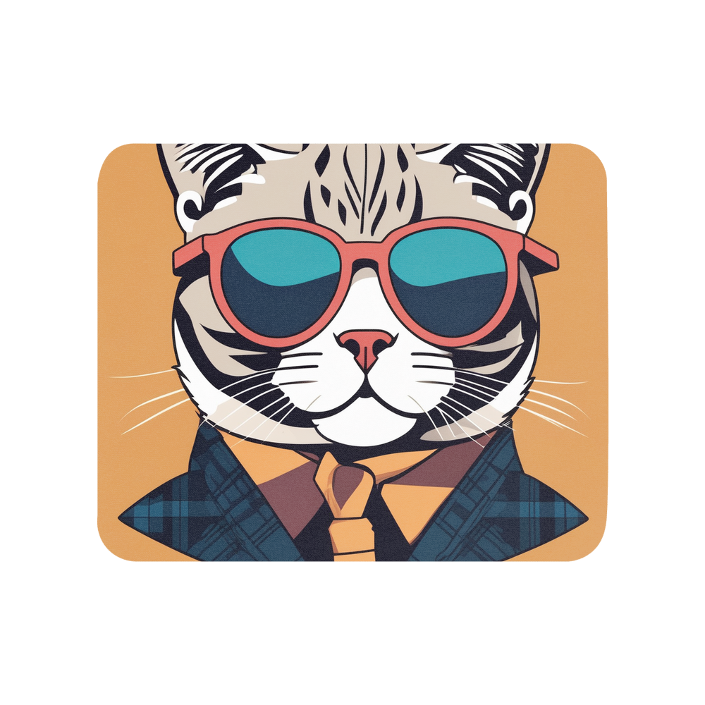 PugMug Custom Tabby Scottish Fold Cat Mouse Pad