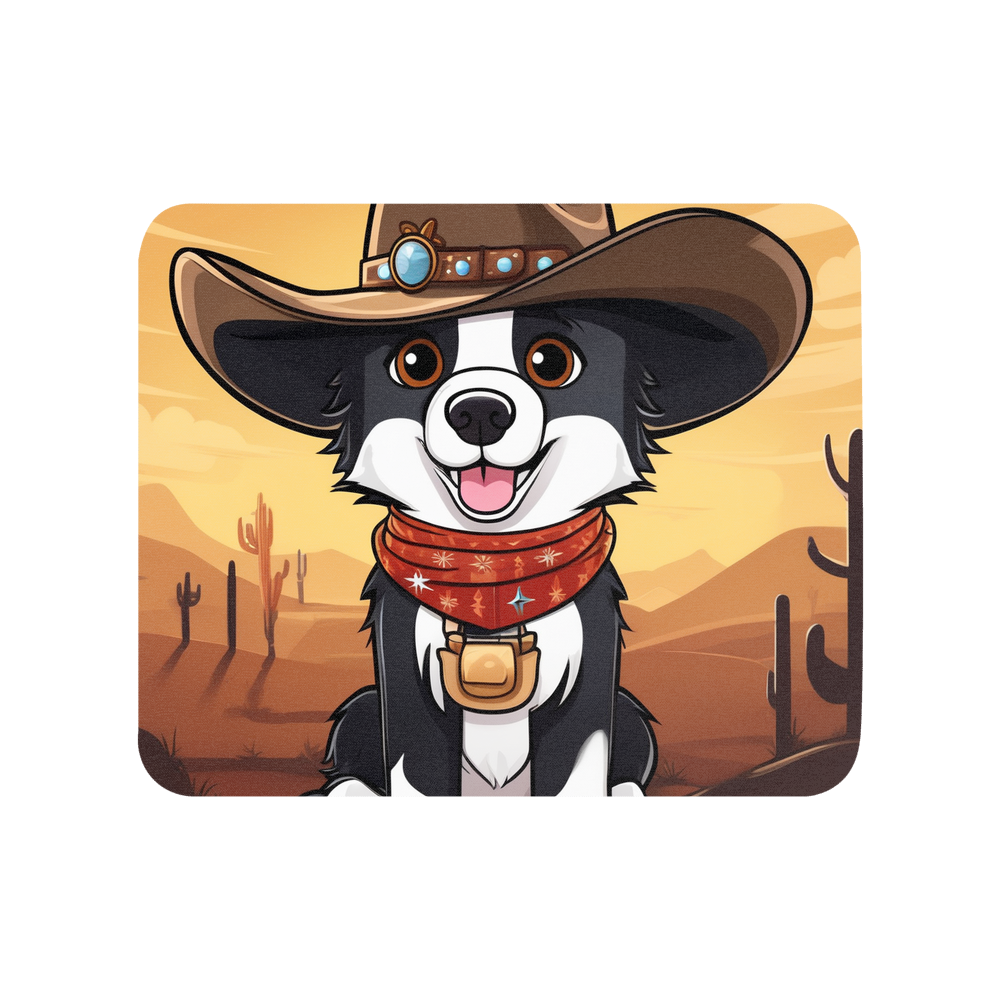 PugMug Custom Border Collie Mouse Pad