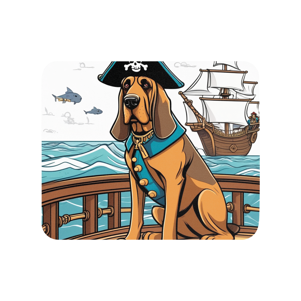 PugMug Custom Bloodhound Mouse Pad