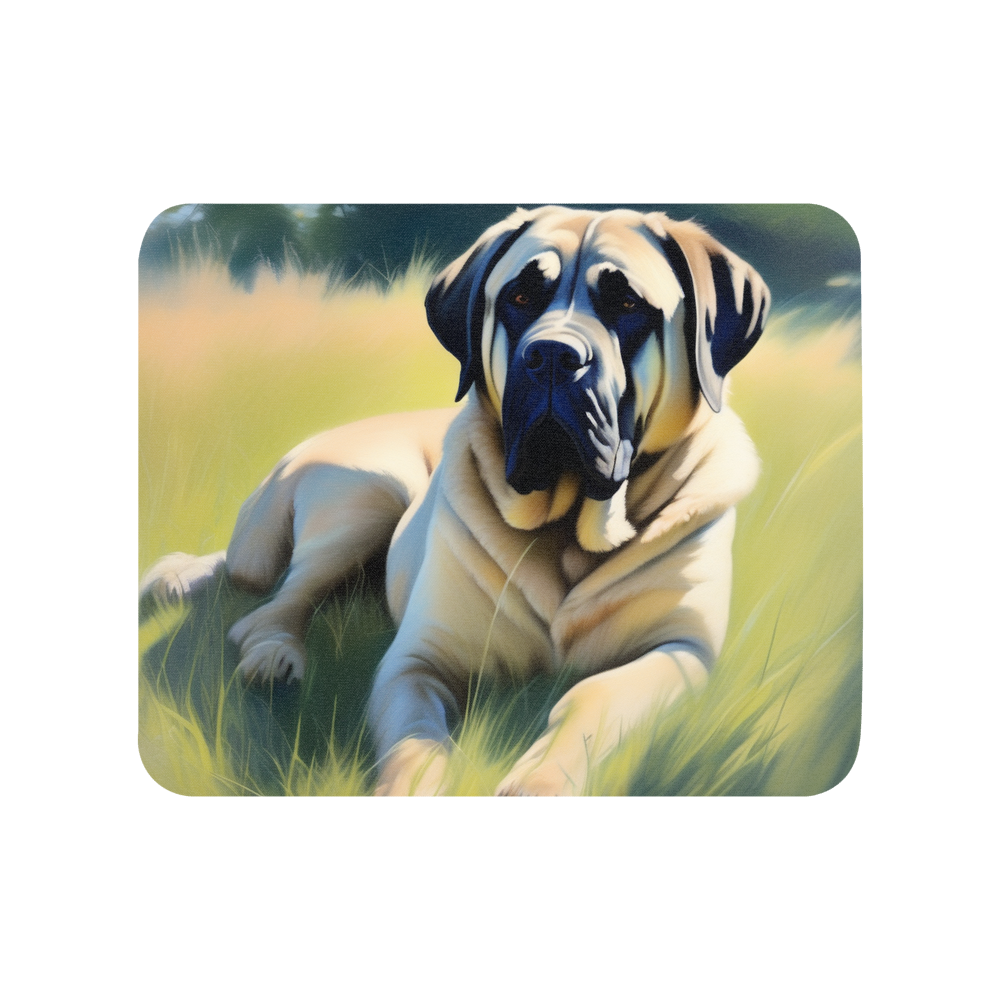 PugMug Custom Mastiff Mouse Pad