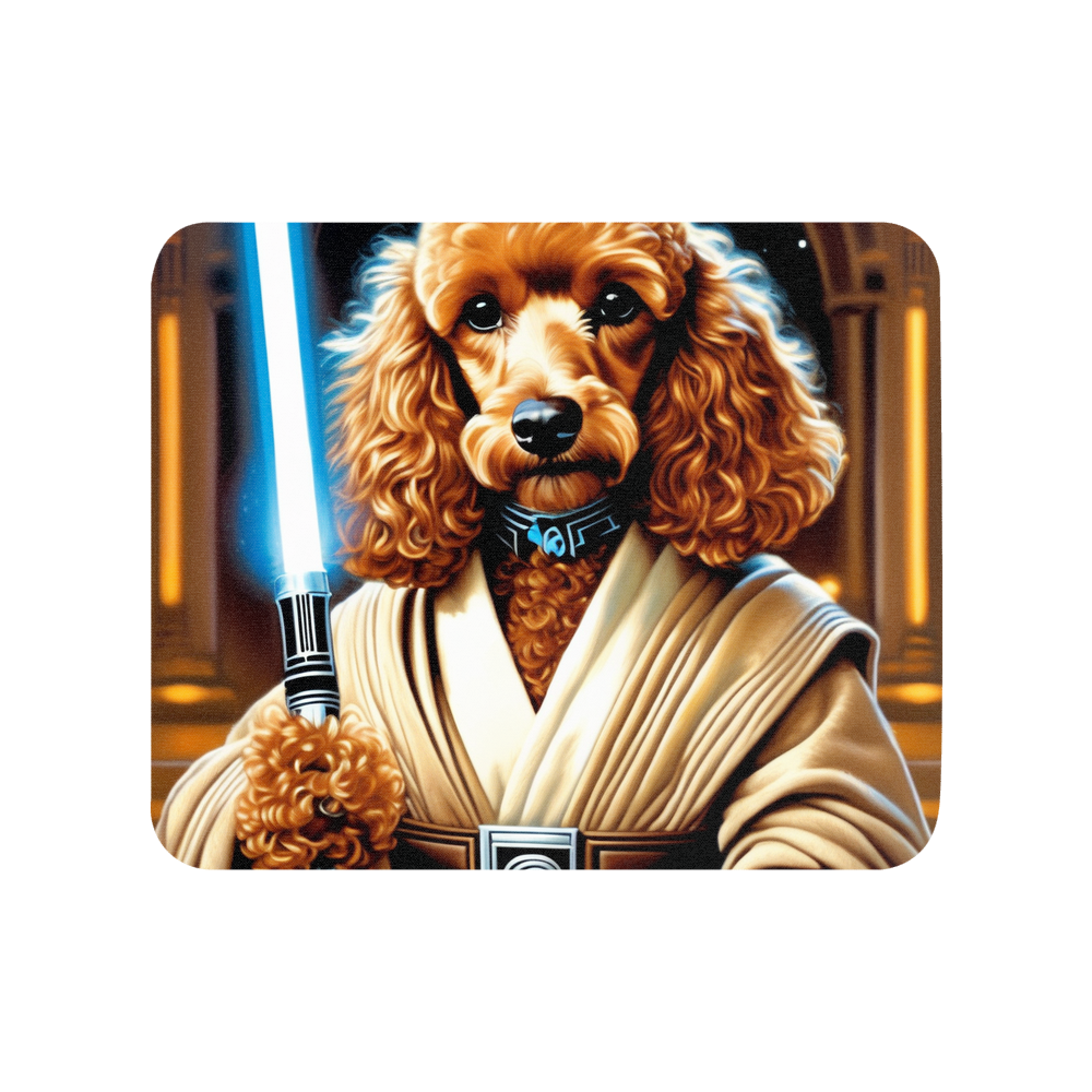 PugMug Custom Tan Poodle Mouse Pad