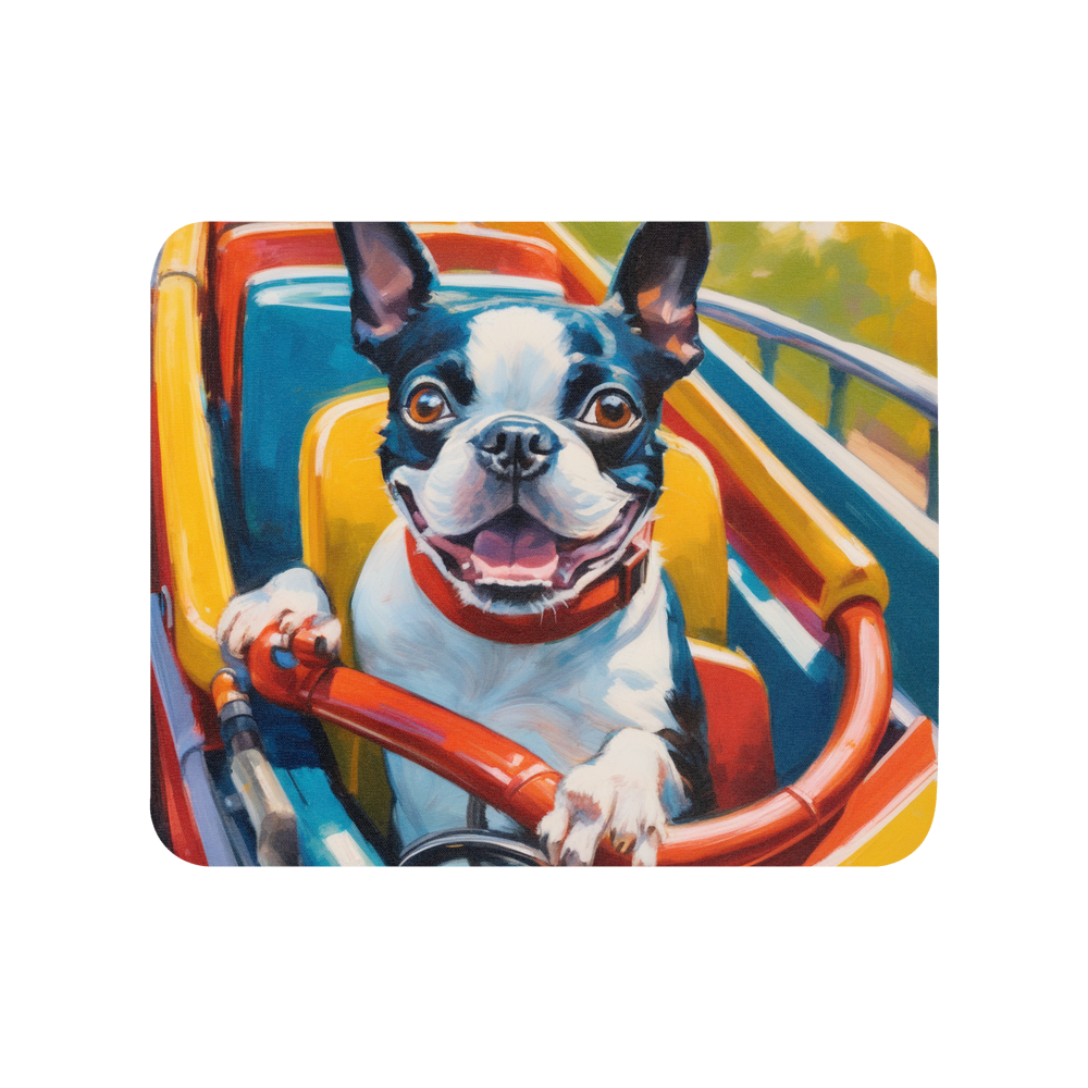 PugMug Custom Boston Terrier Mouse Pad