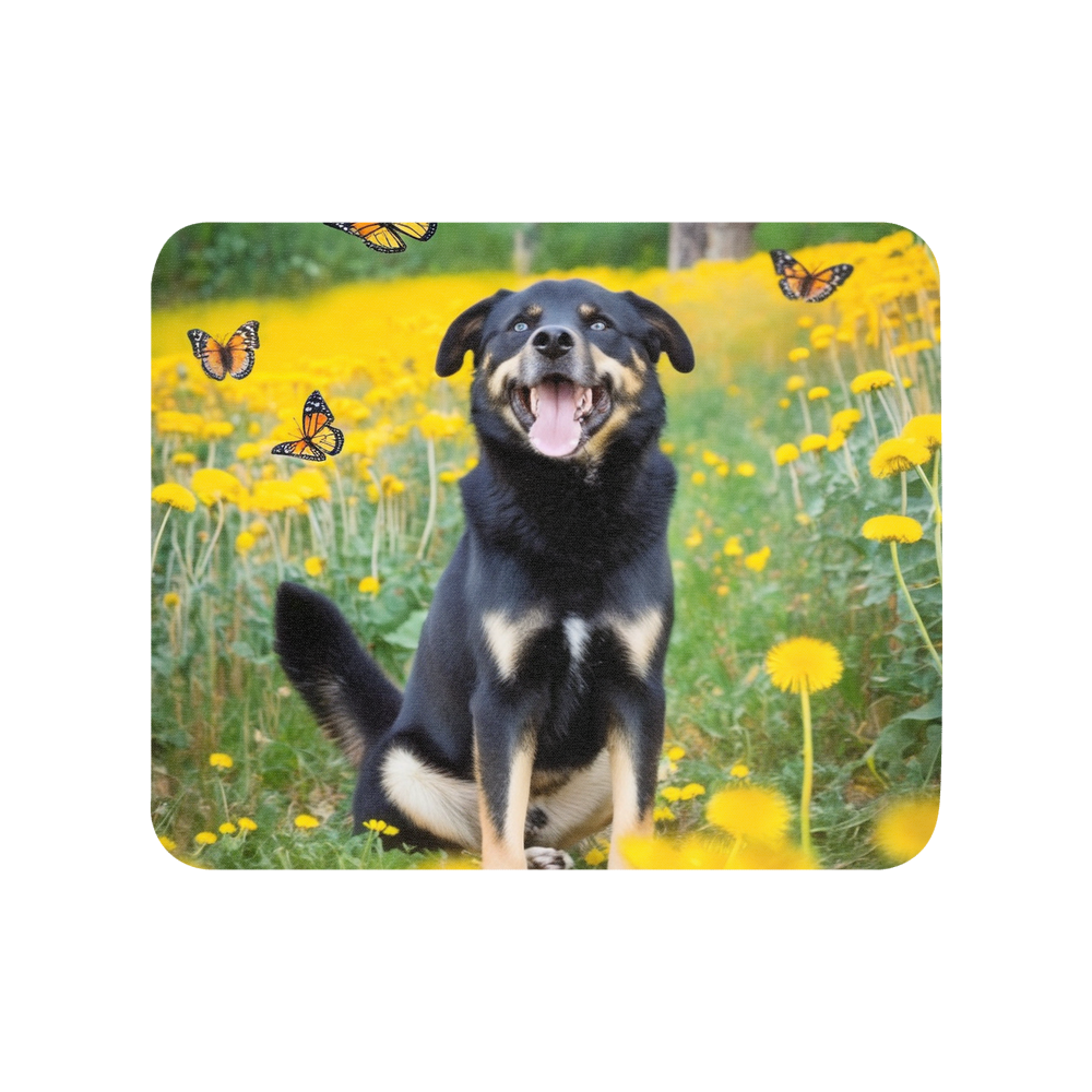 PugMug Custom Blue Mouse Pad