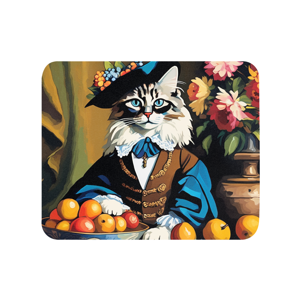 PugMug Custom Tabby Ragdoll Cat Mouse Pad