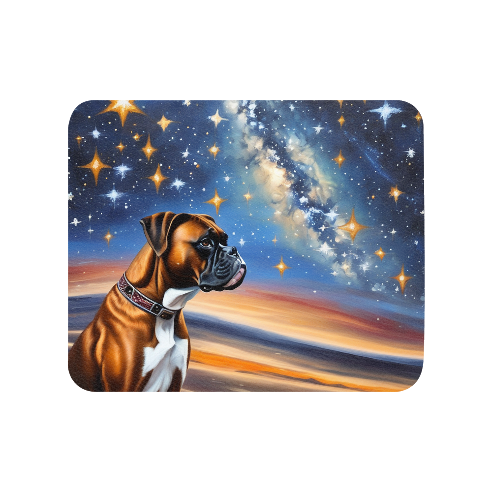 PugMug Custom Boxer Dog Mouse Pad