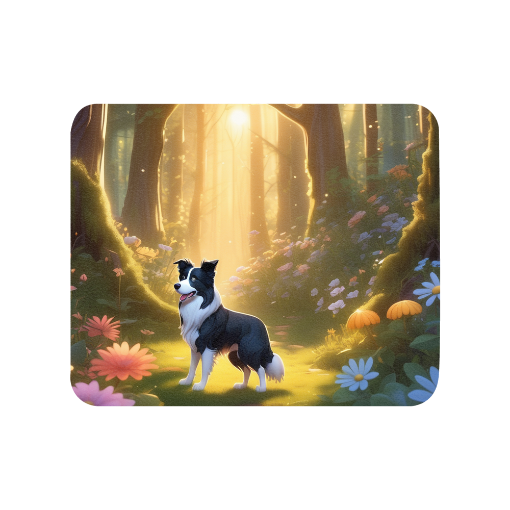 PugMug Custom Border Collie Mouse Pad
