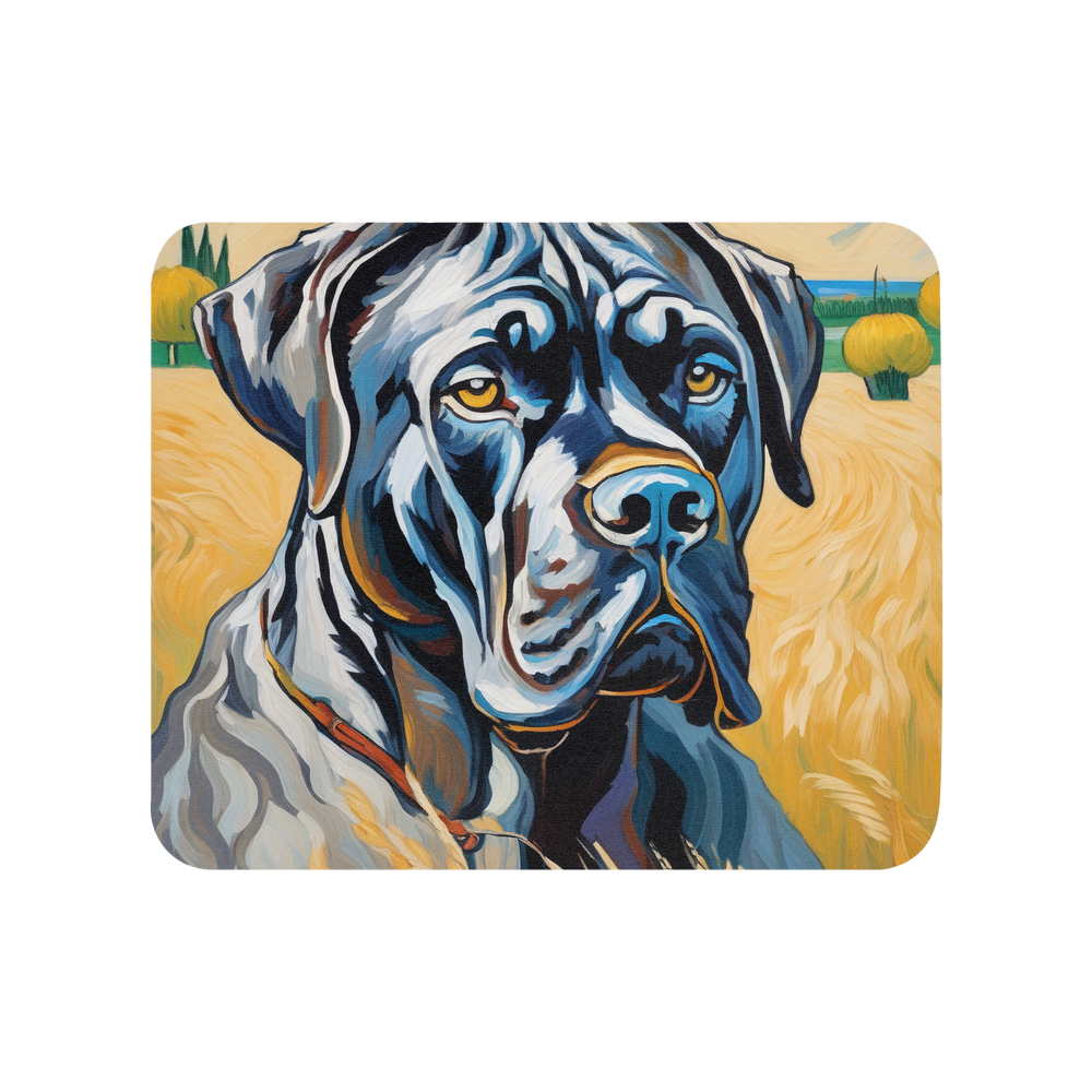 PugMug Custom Cane Corso Mouse Pad