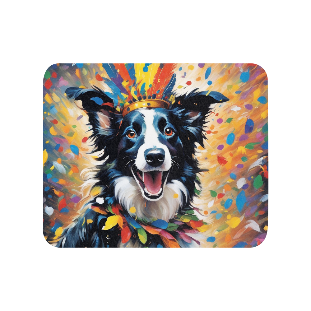 PugMug Custom Border Collie Mouse Pad