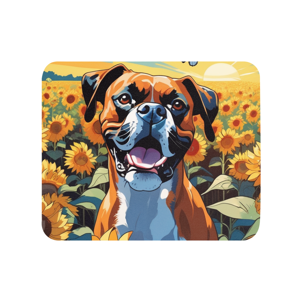 PugMug Custom Boxer Dog Mouse Pad
