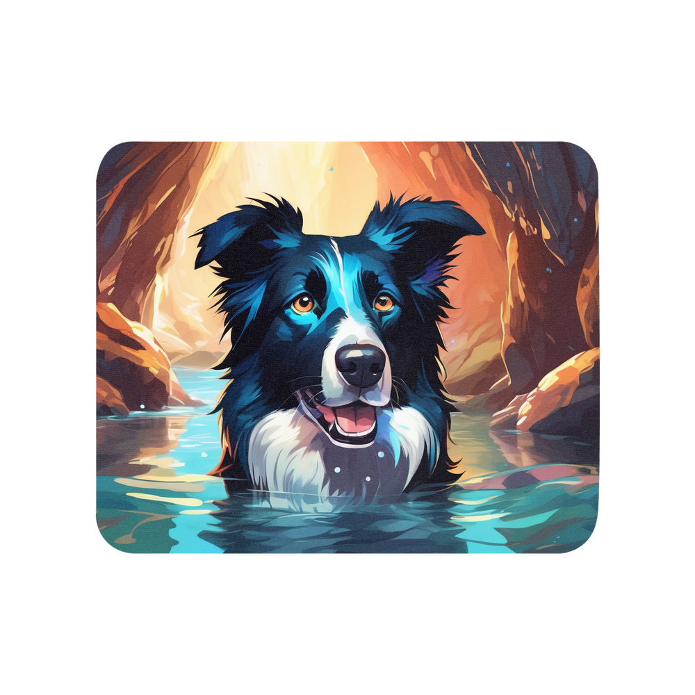 PugMug Custom Border Collie Mouse Pad