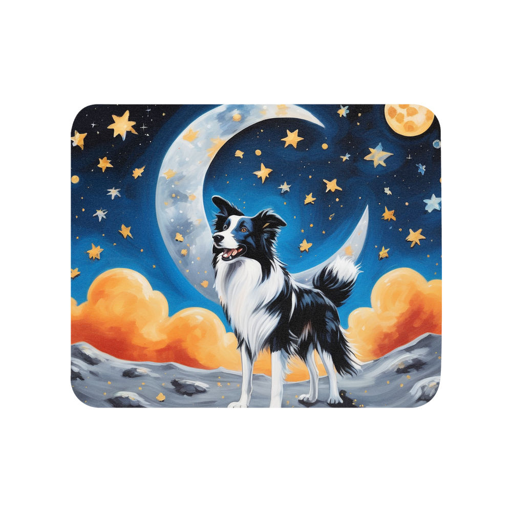 PugMug Custom Border Collie Mouse Pad