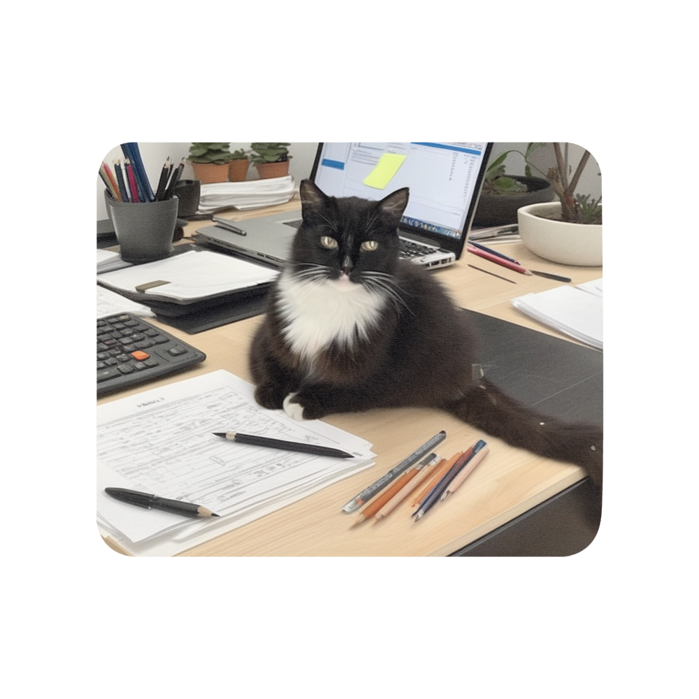 PugMug Custom Peerie Mouse Pad