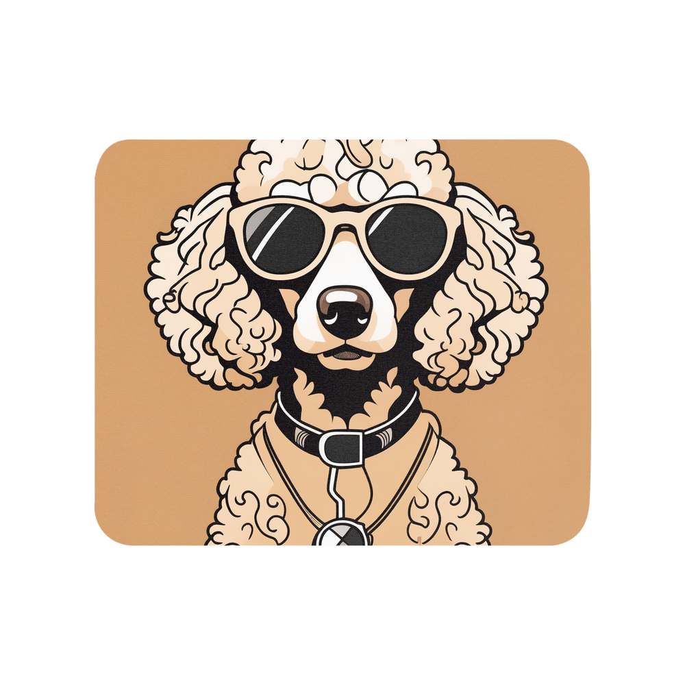 PugMug Custom Tan Poodle Mouse Pad