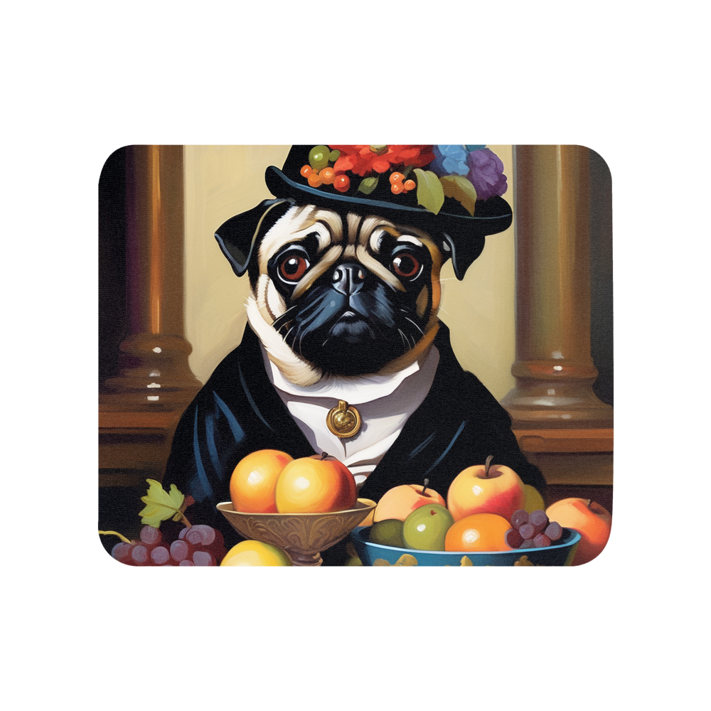 PugMug Custom Pug Mouse Pad