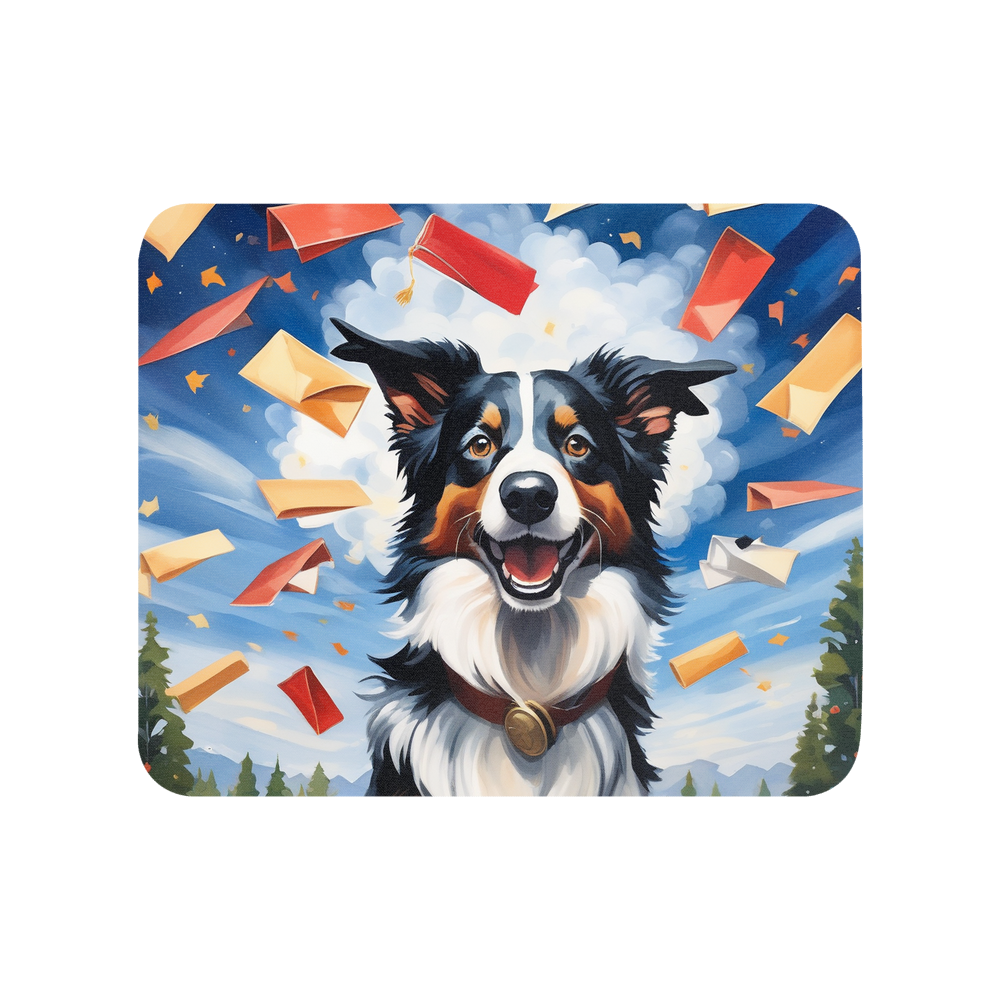 PugMug Custom Border Collie Mouse Pad