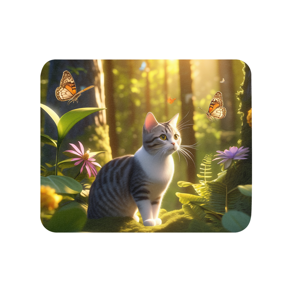 PugMug Custom Tabby American Shorthair Cat Mouse Pad