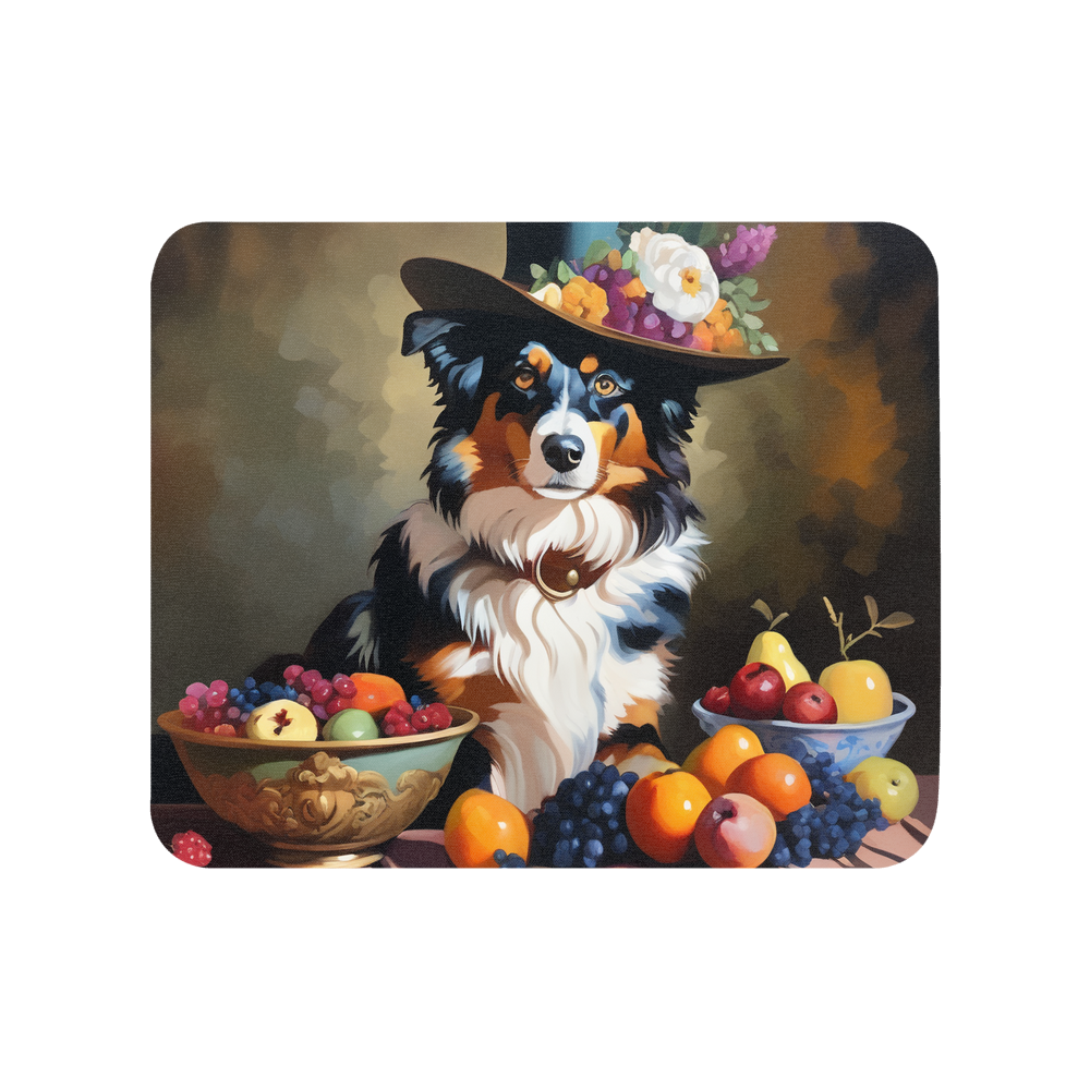 PugMug Custom Australian Shepherd Dog Mouse Pad