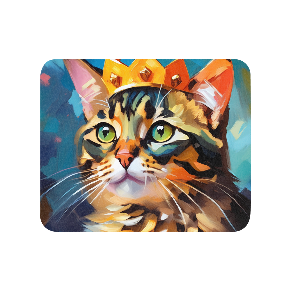 PugMug Custom Tabby Exotic Cat Mouse Pad