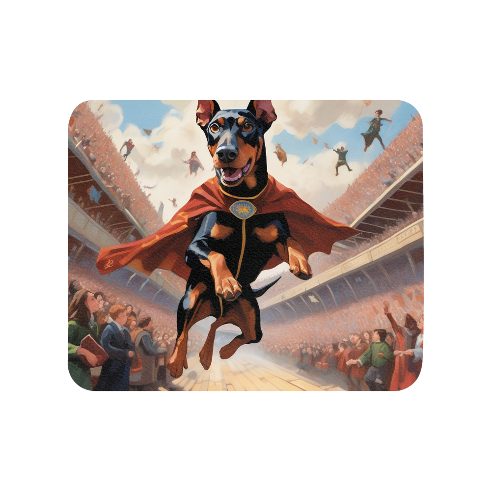 PugMug Custom Doberman Pinscher Mouse Pad