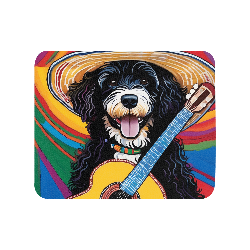 PugMug Custom Portuguese Water Dog Mouse Pad