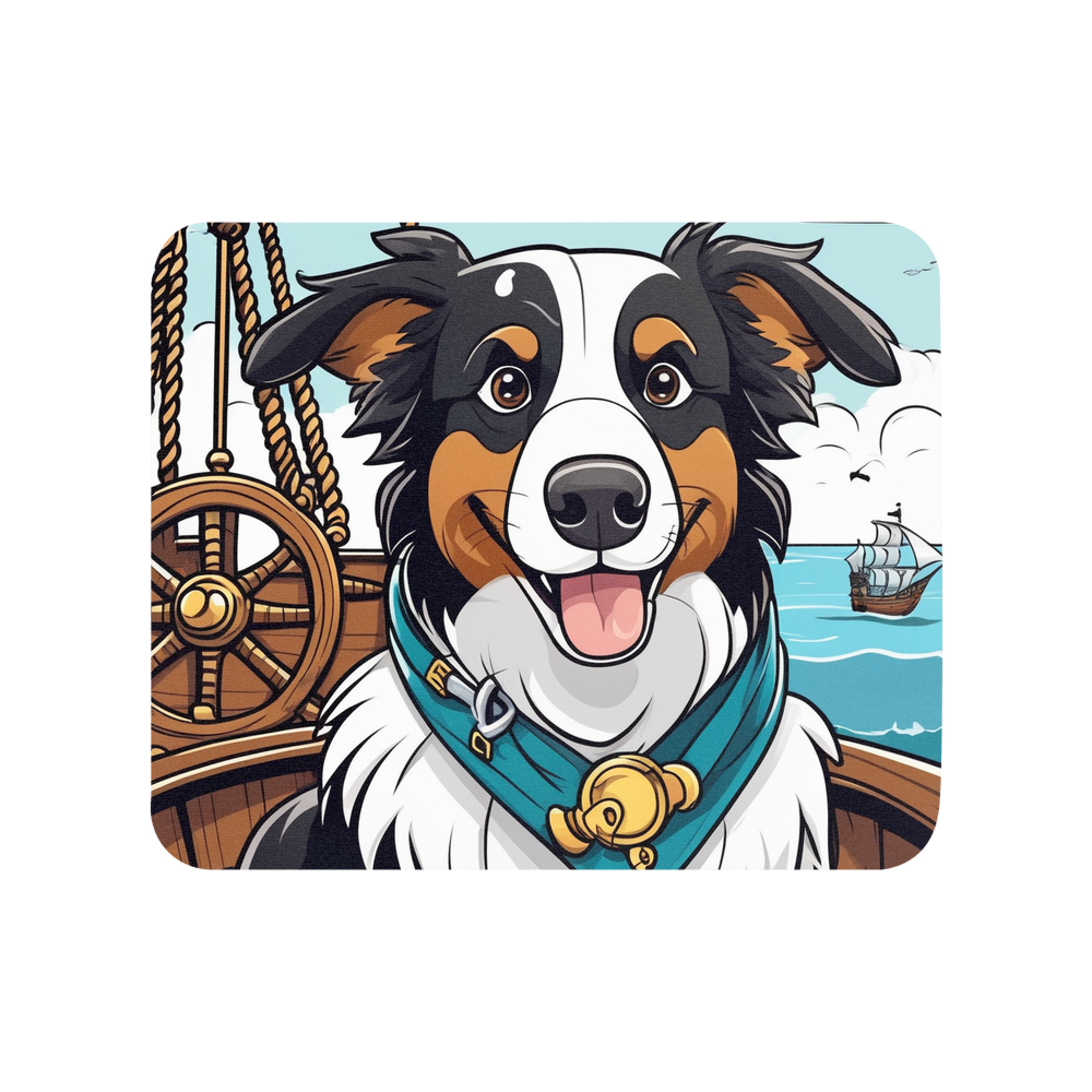 PugMug Custom Border Collie Mouse Pad