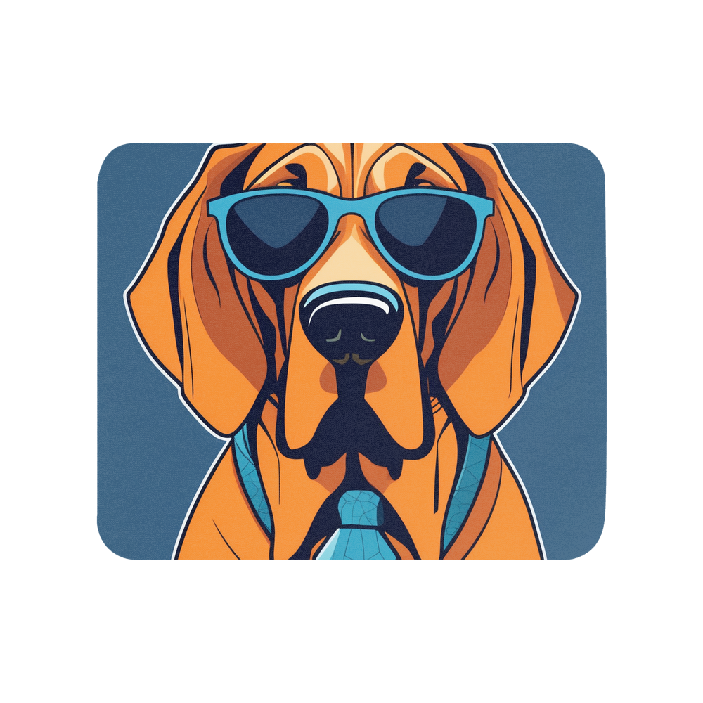 PugMug Custom Bloodhound Mouse Pad