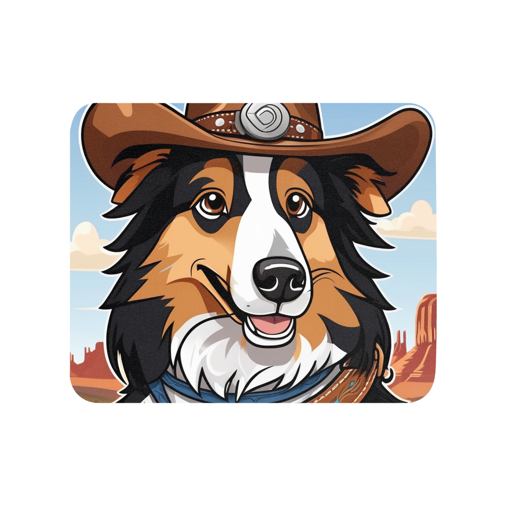 PugMug Custom Collie Mouse Pad