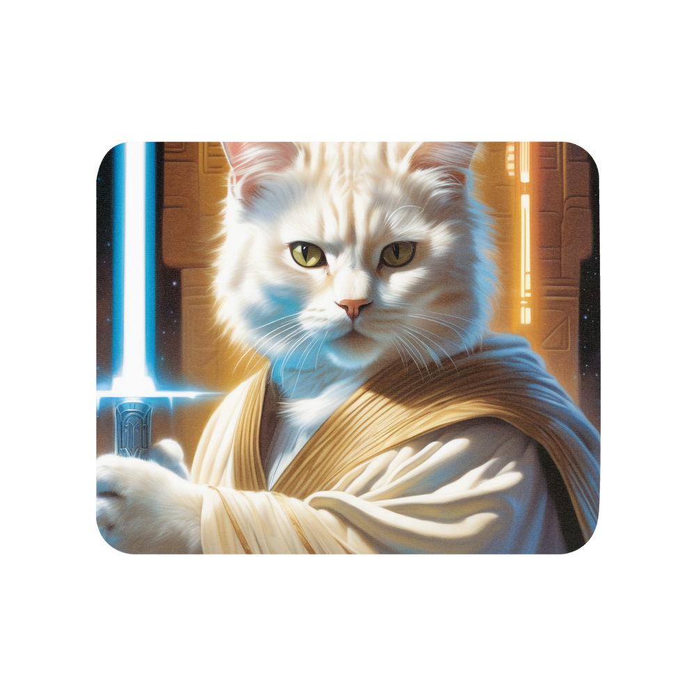 PugMug Custom White Exotic Cat Mouse Pad