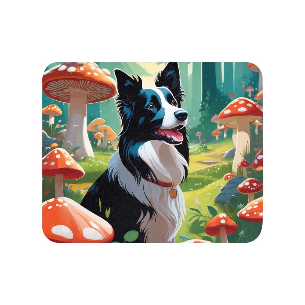 PugMug Custom Border Collie Mouse Pad