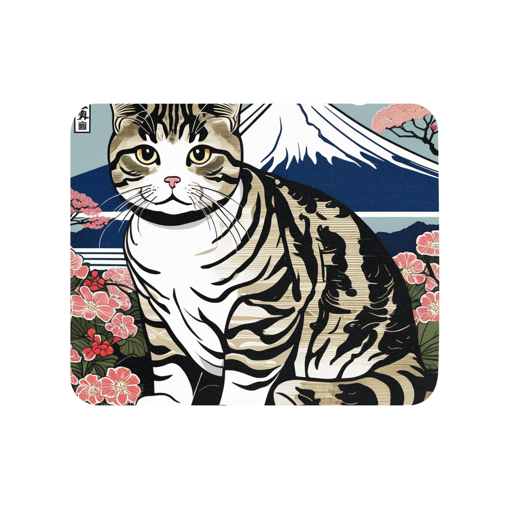 PugMug Custom Tabby Scottish Fold Cat Mouse Pad