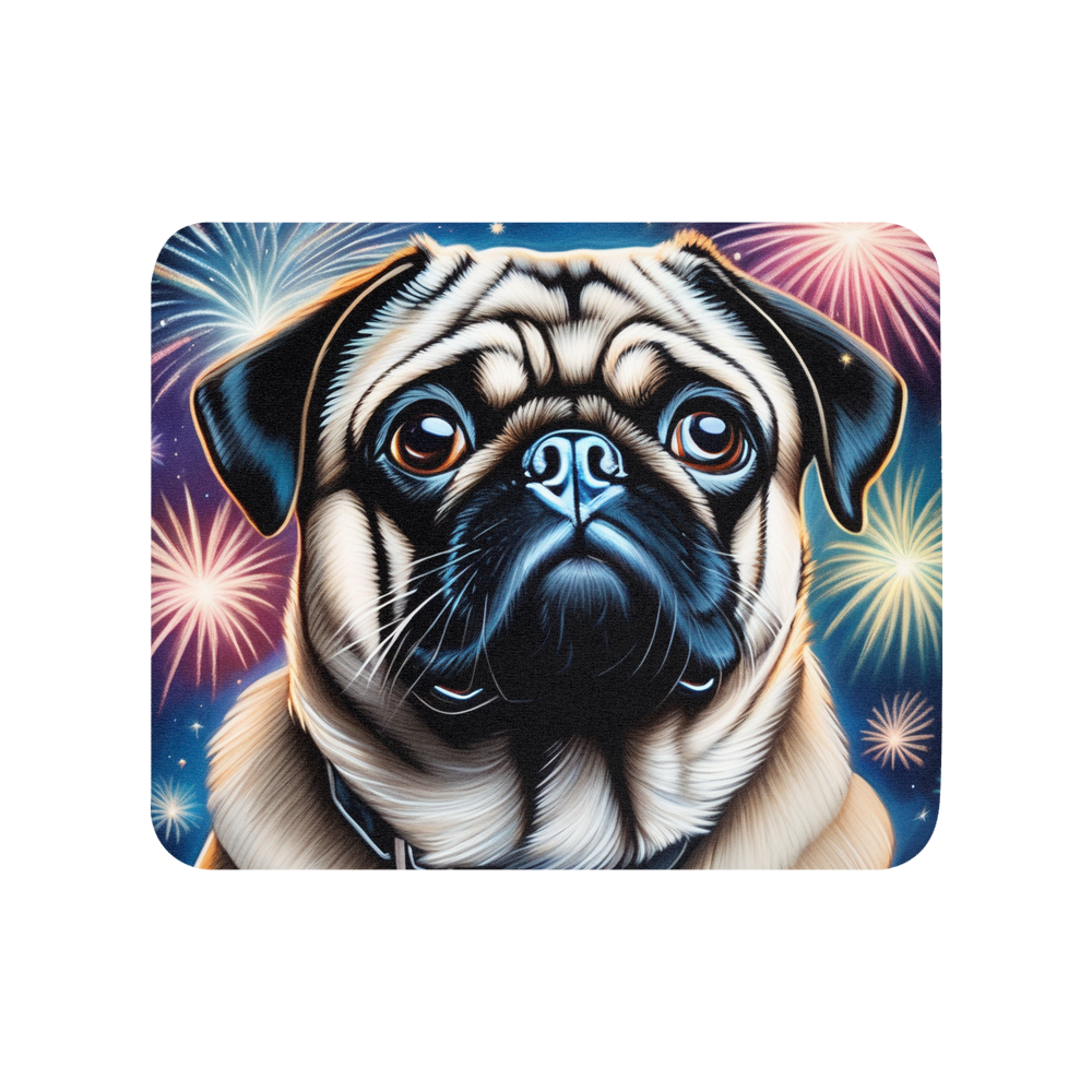 PugMug Custom Pug Mouse Pad
