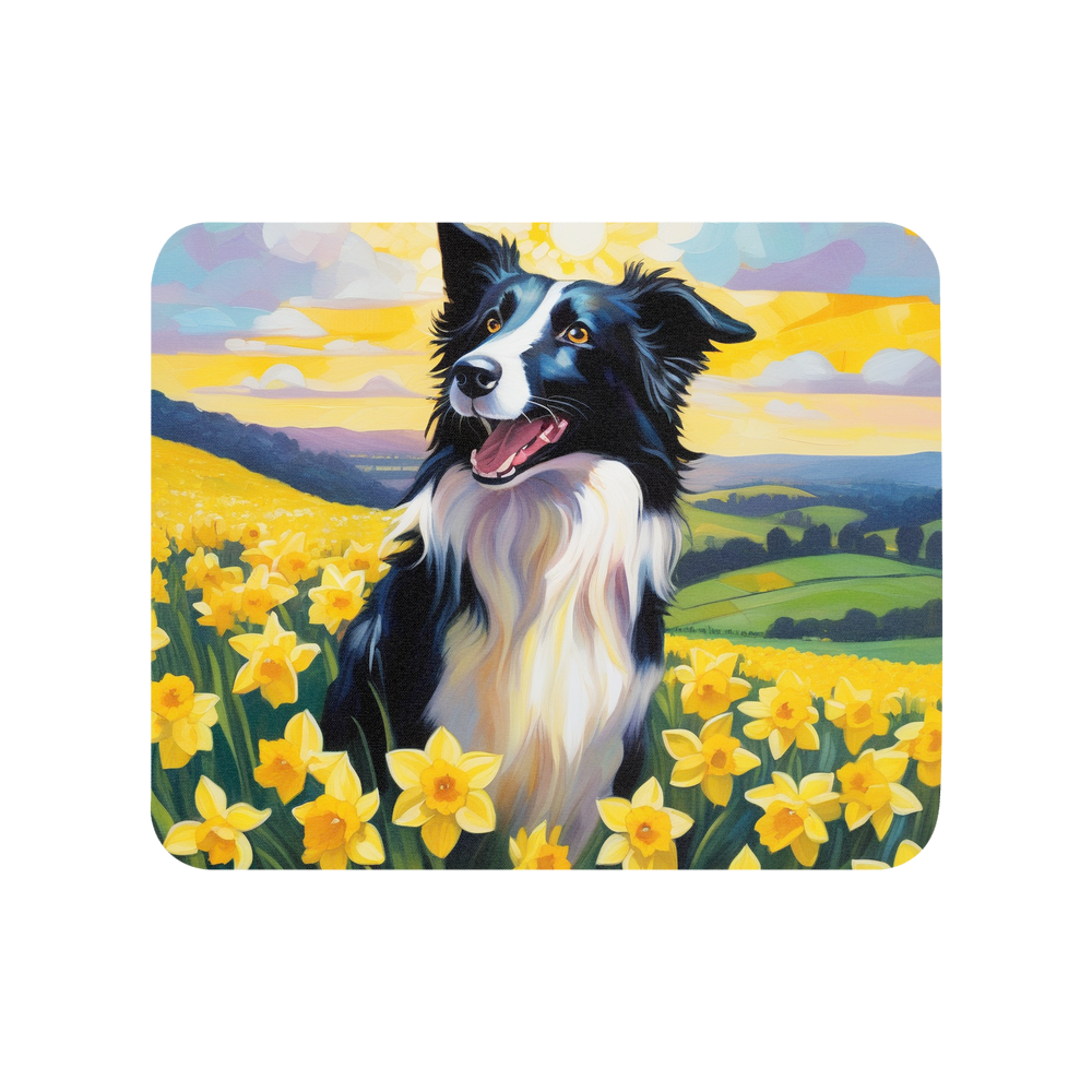 PugMug Custom Border Collie Mouse Pad