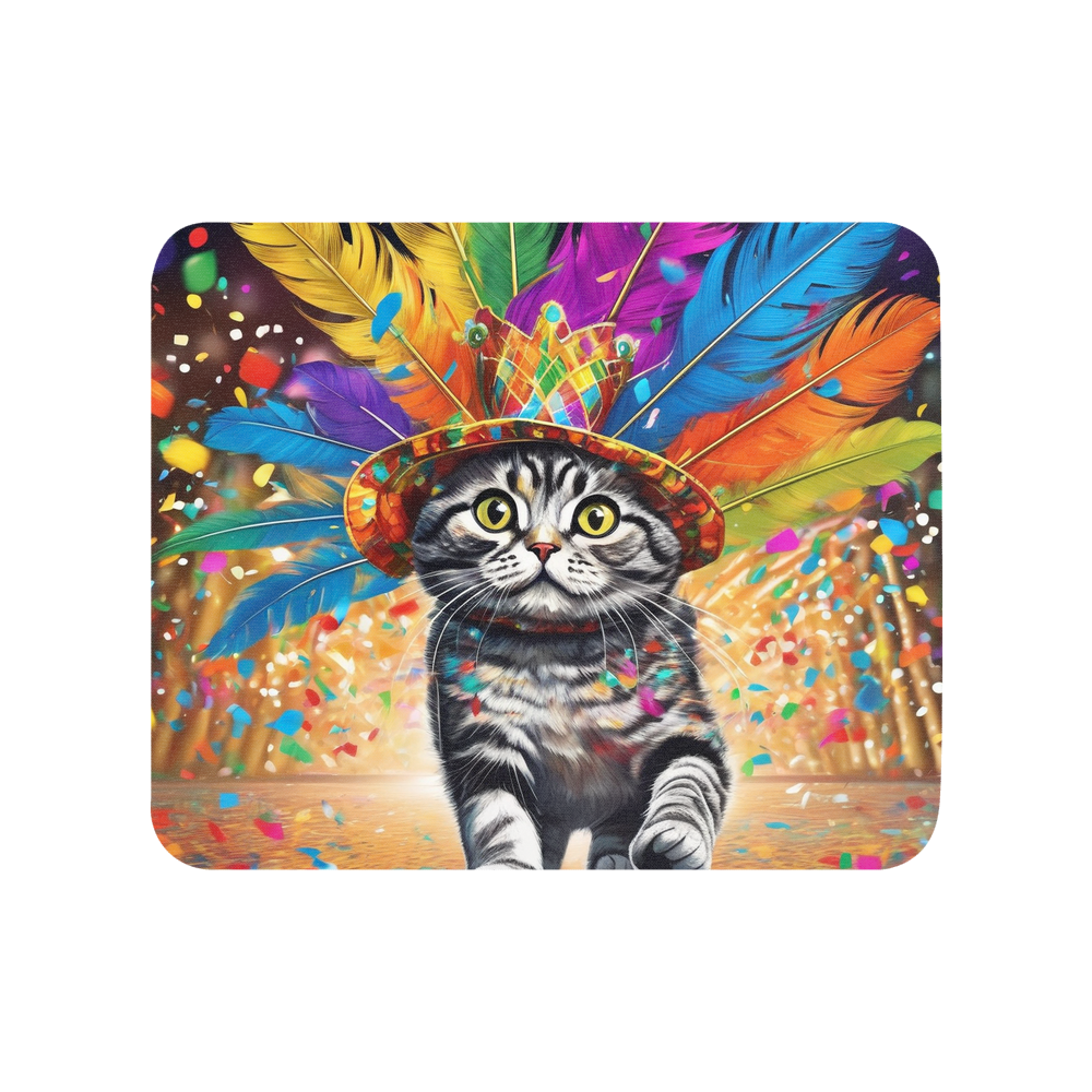 PugMug Custom Tabby Scottish Fold Cat Mouse Pad