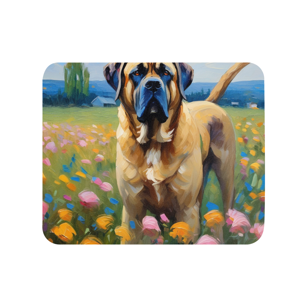 PugMug Custom Mastiff Mouse Pad